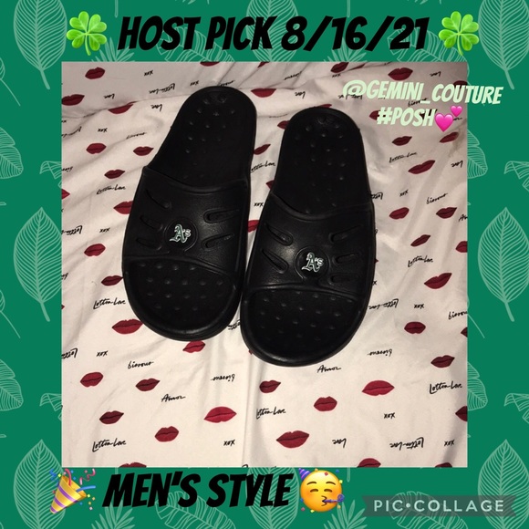 Nike size 6 men’s A’s sandals like New main image 3